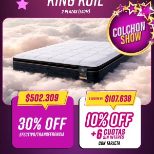 Colchón Finesse KING KOIL