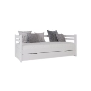 Divan Cama Madera Lustrada