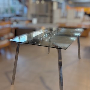 Mesa Cromada Rectangular