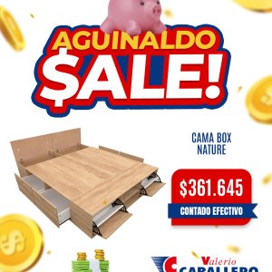 Cama Box Nature