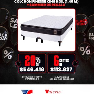 Colchón Finesse King Koil (1.40)