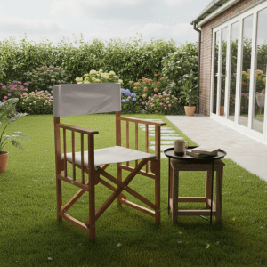 Sillón Plegable Madera Eucalipto