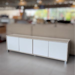 Rack Tv Minimal 4 Puertas