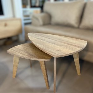 Set Mesas de Living Oval