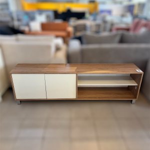 Rack Tv Minimal 2 Puertas Hasta 75"